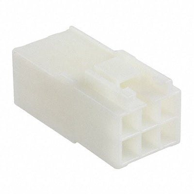 176285-1 by TE Connectivity AMP Connectors - CONNECTOR RECPT HSG 6POS 3.96MM