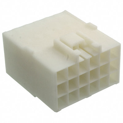 176291-1 by TE Connectivity AMP Connectors - CONNECTOR RECPT HSG 18POS 3.96MM