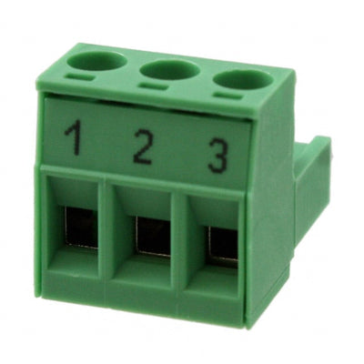 1765344 by Phoenix Contact - TERM BLOCK PLUG 3POS STR 5MM
