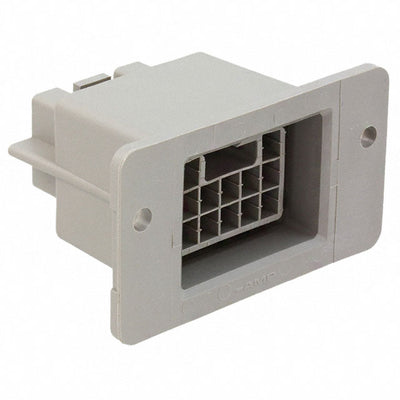 176760-1 by TE Connectivity AMP Connectors - CONNECTOR RECPT HSG 12POS 3.96MM