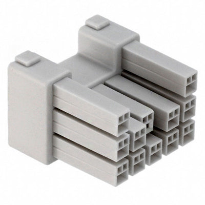176762-1 by TE Connectivity AMP Connectors - CONNECTOR PLUG HSG 12POS 3.96MM