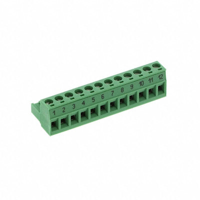 1767782 by Phoenix Contact - TERM BLOCK PLUG 12POS STR 5.08MM