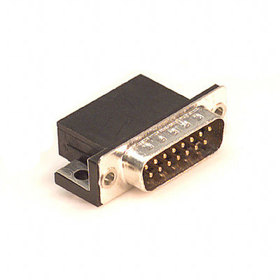177-015-112-161 by NorComp Inc. - CONNECTOR D-SUB PLUG 15POS R/A SLDR