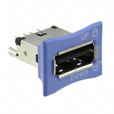 1775690-2 by TE Connectivity AMP Connectors - CONNECTOR RECPT USB2.0 TYPEA 4POS VERT