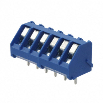 1776252-6 by TE Connectivity AMP Connectors - TERM BLOCK 6POS 45DEG 5MM PCB