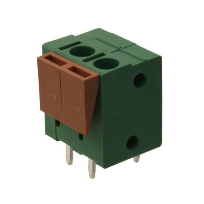 1776260-2 by TE Connectivity AMP Connectors - TERM BLK 2POS TOP ENT 5.08MM PCB