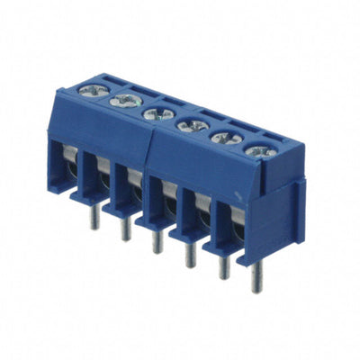 1776275-6 by TE Connectivity AMP Connectors - TERM BLK 6POS SIDE ENT 3.5MM PCB