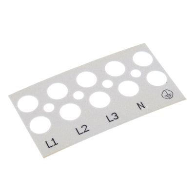 1776804-1 by TE Connectivity AMP Connectors - MARKING STRIP 2000BZ 5 MARKED