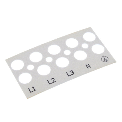 1776804-1 by TE Connectivity AMP Connectors - MARKING STRIP 2000BZ 5 MARKED