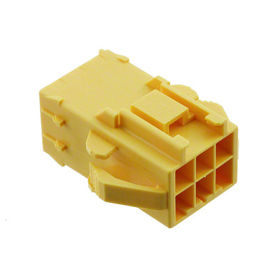 177909-4 by TE Connectivity AMP Connectors - CONNECTOR RECPT HSG 6POS 3.96MM
