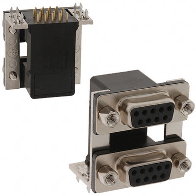 178-009-513R571 by NorComp Inc. - CONNECTOR D-SUB RCPT 9POS R/A SLDR