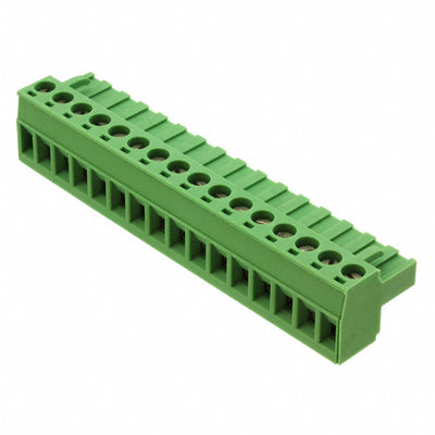 1781124 by Phoenix Contact - TERM BLOCK PLUG 16POS STR 5.08MM