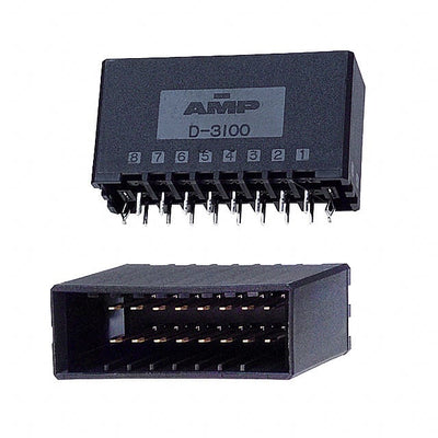 178327-3 by TE Connectivity AMP Connectors - CONNECTOR HEADER VERT 16POS 3.81MM