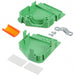 1783779 by Phoenix Contact - CONNECTOR TERM BLK CABLE HSG GRN 8POS