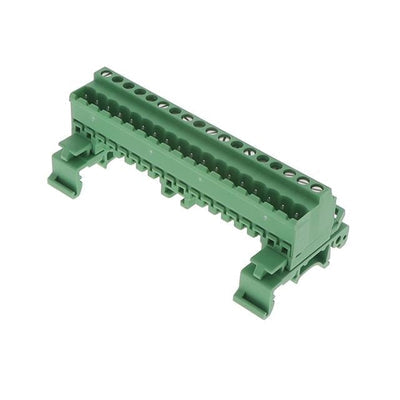 1788279 by Phoenix Contact - TERM BLK PLUG 18POS 42.5MM GREEN