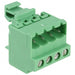 1788745 by Phoenix Contact - TERM BLK PLUG 4POS 27.2MM GREEN