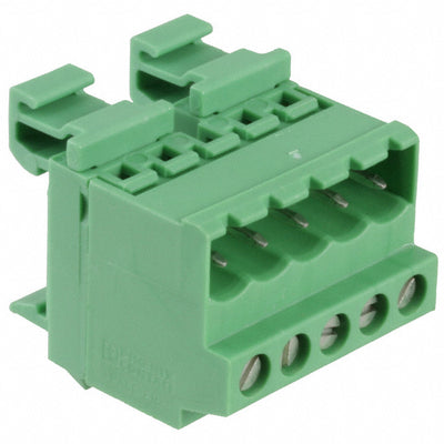 1788758 by Phoenix Contact - TERM BLK PLUG 5POS 27.2MM GREEN