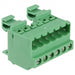1788761 by Phoenix Contact - TERM BLK PLUG 6POS 27.2MM GREEN