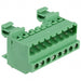 1788787 by Phoenix Contact - TERM BLK PLUG 8POS 27.2MM GREEN