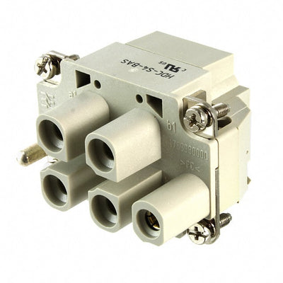 1789980000 by WeidmÃ¼ller - INSERT FEMALE 4POS+1GND SCREW