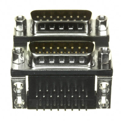 179-015-613R571 by NorComp Inc. - CONNECTOR D-SUB PLUG 15POS R/A SLDR