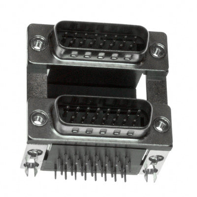 179-015-613R691 by NorComp Inc. - CONNECTOR D-SUB PLUG 15POS R/A SLDR