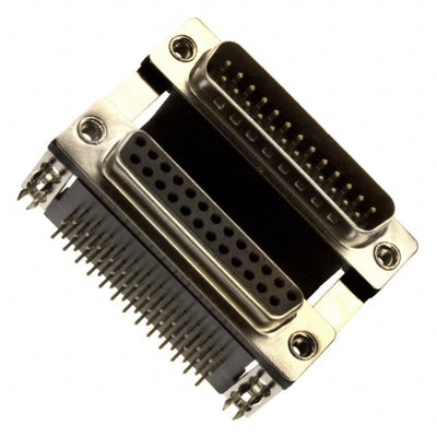179-025-413R491 by NorComp Inc. - CONNECTOR D-SUB PLUG/RCPT 25P RA SLDR