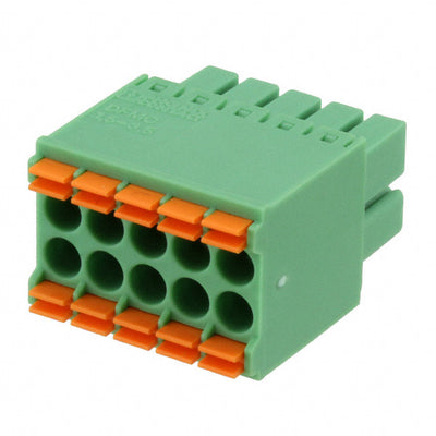 1790137 by Phoenix Contact - TERM BLOCK PLUG 10POS STR 3.5MM