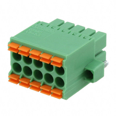 1790328 by Phoenix Contact - TERM BLOCK PLUG 10POS STR 3.5MM
