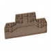 1791160000 by Weidmuller - CONNECTOR TERM BLK END PLATE RAIL BG