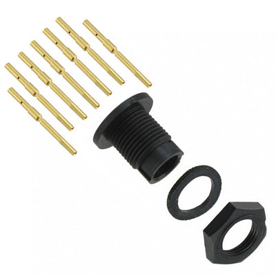 17980-7SG-300 by Conxall/Switchcraft - CONNECTOR RECPT FMALE 7POS GOLD CRIMP