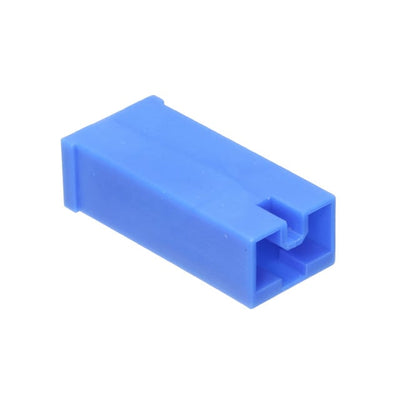 179970-6 by TE Connectivity AMP Connectors - CONNECTOR RECPT HOUSING 0.25 1POS BLUE