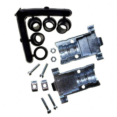 17E-1657-09 by Amphenol ICC (Commercial Products) - CONNECTOR BACKSHELL 9POS 180DEG SHLD