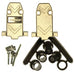 17E-1724-2 by Amphenol ICC (Commercial Products) - CONNECTOR BACKSHELL 9POS 180DEG SILV