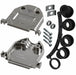 17E-1726-2 by Amphenol ICC (Commercial Products) - CONNECTOR BACKSHELL 25POS 180DEG SILV