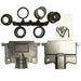 17E165750 by Amphenol ICC (Commercial Products) - CONNECTOR BACKSHELL 50POS 180DEG SHLD