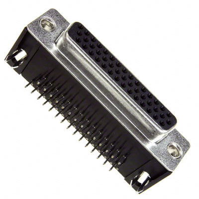 17EBH-044-S-AM-0-10 by Amphenol ICC (Commercial Products) - CONNECTOR D-SUB HD RCPT 44P R/A SLDR
