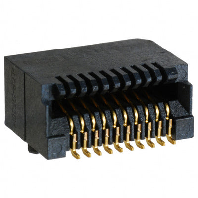 1367073-1 by TE Connectivity AMP Connectors - CONNECTOR SFP RCPT 20POS SLD R/A SMD