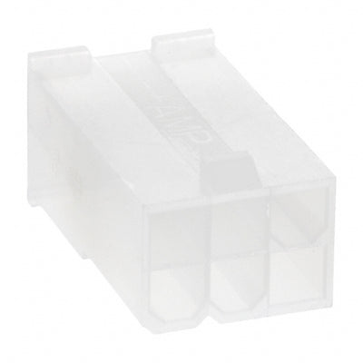 1586000-6 by TE Connectivity AMP Connectors - CONNECTOR PLUG HSG 6POS 4.20MM