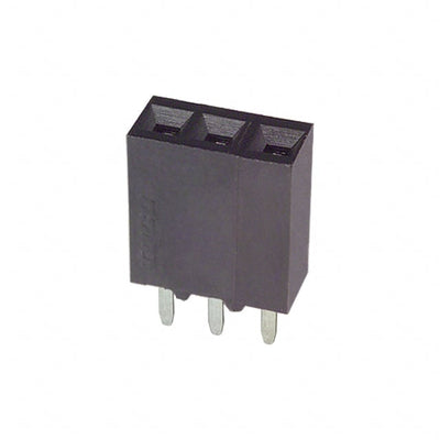 5-534237-1 by TE Connectivity AMP Connectors - CONNECTOR RECPT 3POS 0.1 GOLD PCB