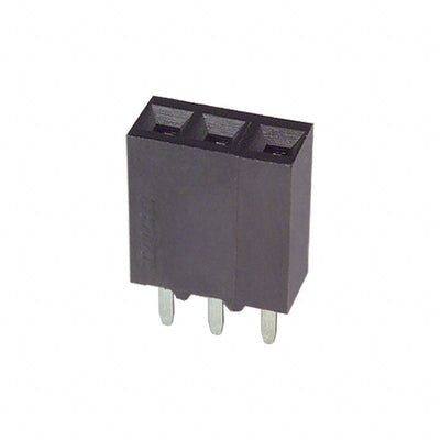 534237-1 by TE Connectivity AMP Connectors - CONNECTOR RECPT 3POS 0.1 GOLD PCB