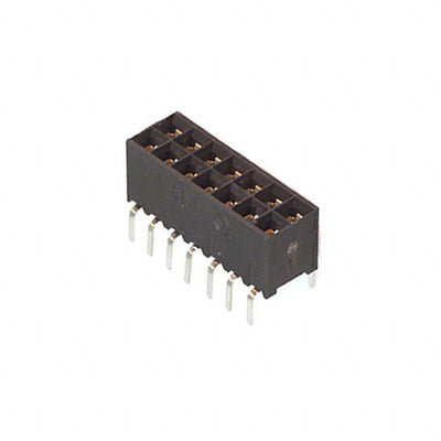 534267-1 by TE Connectivity AMP Connectors - CONNECTOR RECPT 14POS 0.1 GOLD PCB