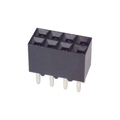 534998-4 by TE Connectivity AMP Connectors - CONNECTOR RECPT 8POS 0.1 GOLD PCB