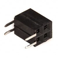 146140-1 by TE Connectivity AMP Connectors - CONNECTOR RECPT 4POS 0.1 GOLD PCB R/A