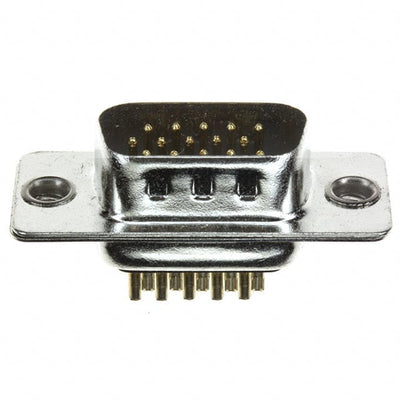 180-015-102L011 by NorComp Inc. - CONNECTOR D-SUB HD PLUG 15POS PNL MNT