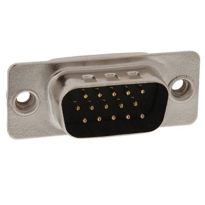 180-015-103L011 by NorComp Inc. - CONNECTOR D-SUB HD PLUG 15POS PNL MNT
