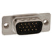 180-015-103L011 by NorComp Inc. - CONNECTOR D-SUB HD PLUG 15POS PNL MNT