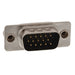 180-015-103L021 by NorComp Inc. - CONNECTOR D-SUB HD PLUG 15POS PNL MNT