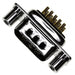 180-015-103L031 by NorComp Inc. - CONNECTOR D-SUB HD PLUG 15POS PNL MNT