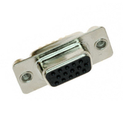 180-015-203L021 by NorComp Inc. - CONNECTOR D-SUB HD RCPT 15POS PNL MNT